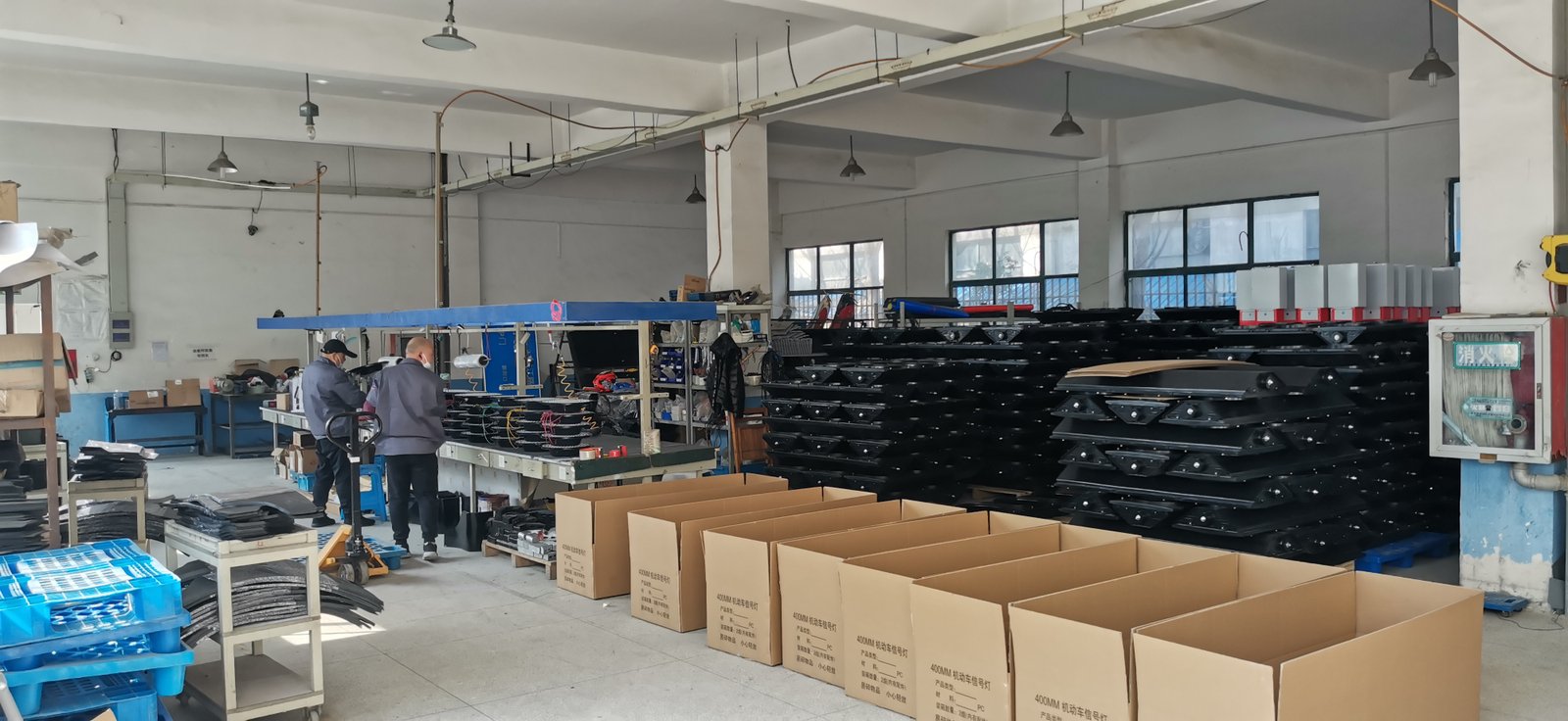 GAOQIAO LED traffic signal assembly line - LED module